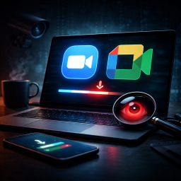 Lažni Zoom i Google Meet linkovi instaliraju softver za nadzor na Windows računarima